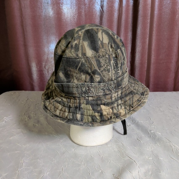 Cabelas Bucket Hunting Hat Men's Size XL Mossy Oak Camo Insulated Outdoor Hunter - Picture 4 of 8
